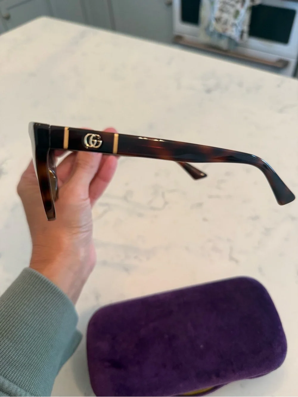 Gucci 53MM Cat-Eye Women's Sunglasses - Brown